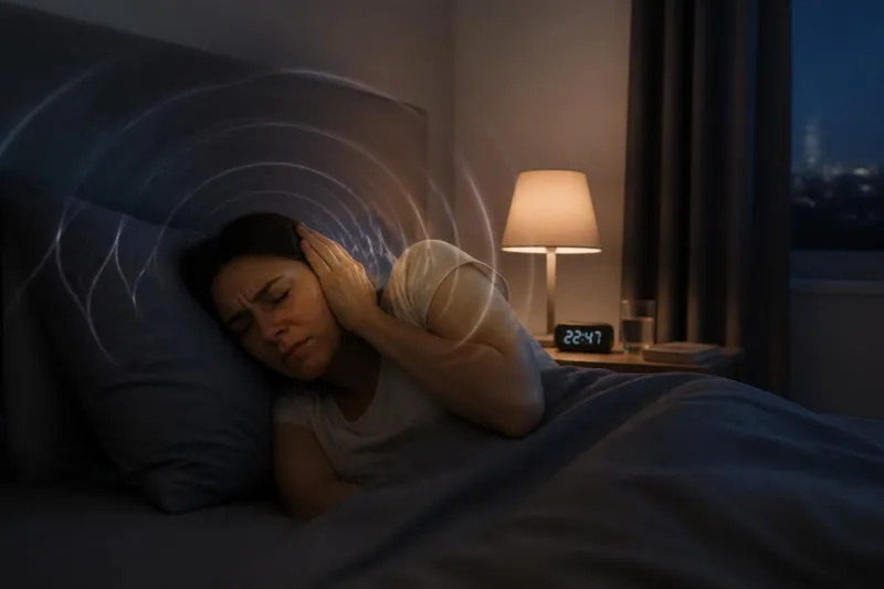 Pourquoi les acouphènes s’intensifient-ils le soir au coucher ?